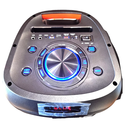 Портативна потужна бездротова колонка NDR-810 6000Вт з підсвічуванням Київ