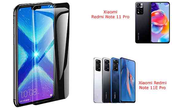 Защитное стекло NeoGlass для Xiaomi Redmi Note 11 Pro, Note 11E Pro – ультрапрозрачное и устойчивое Киев