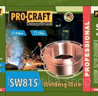Зварювальний дріт Procraft SW815 0.8 мм 15 кг Киев