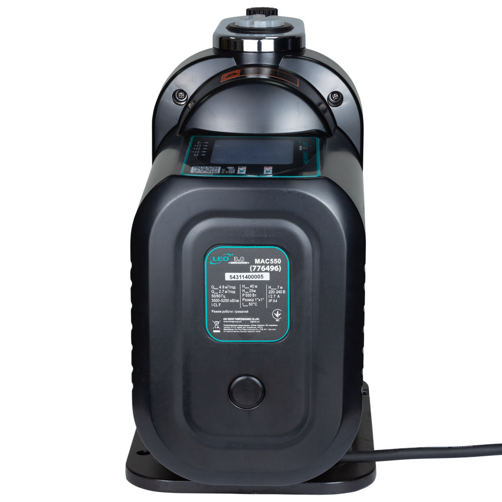 LEO Станция 0.55кВт Hmax 40м Qmax 80л/мин с частотным регулированием 3.0 LEO (776496) Киев - изображение 8