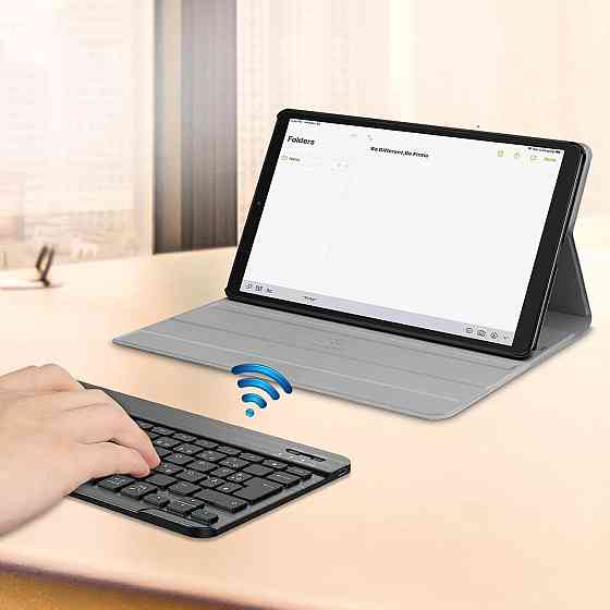 Защитный чехол-книжка Dingrich с Bluetooth клавиатурой Samsung Galaxy Tab A 10.1 дюйма [SM-T510/T515/T517] Днепр