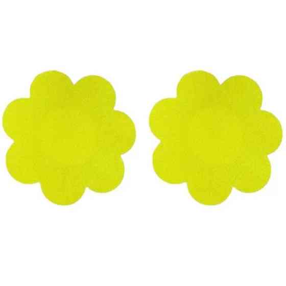 Наклейки на бюст Ромашки 75 мм жовтий Київ