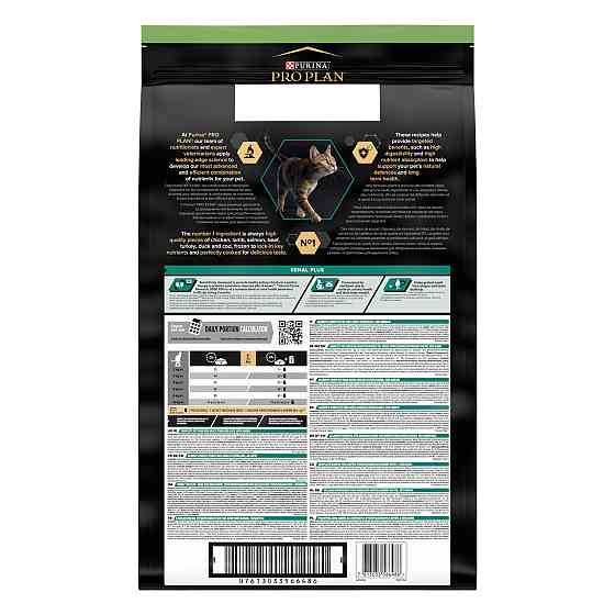 Сухий корм PRO PLAN Sterilised Adult 1+ Renal Plus для дорослих стерилізованих котів, з кроликом, 10 кг Київ