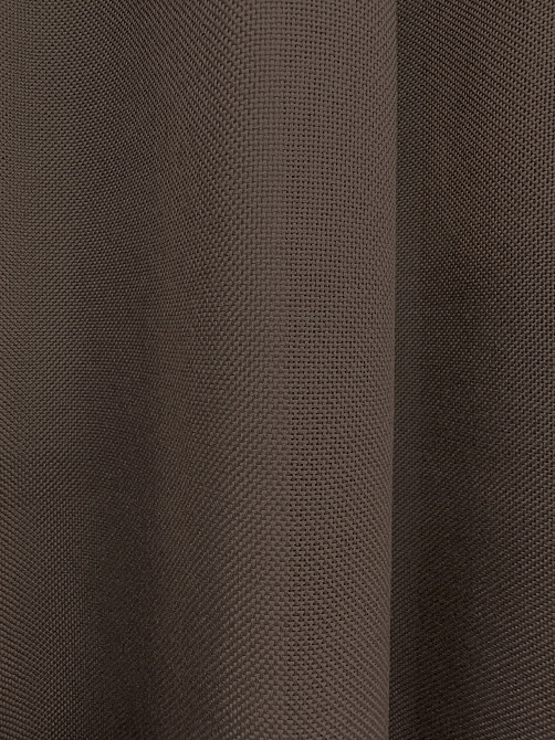 Комплект готових штор VR-Textil Льон Льон Мішковина № 1189ш Венге 200х270 см 2 шт (32-502) Київ - фото 8