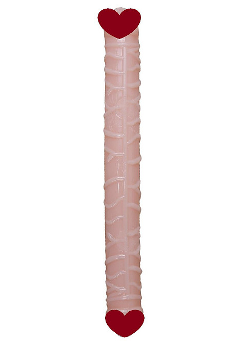 Фаллоимитатор Flexible Double Dong Skin Sex Aura Киев - изображение 1