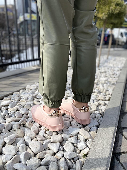 Vices Кросівки жіночі VICES 7170-20 пудра (весна-осінь, еко-шкіра) (1471) 37р.38р.39р. Коломия - фото 4