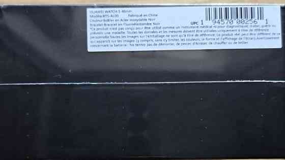 Флагманський годинник Huawei watch 5/GT 5 Pro 46mm Black/Новий/Global. Київ