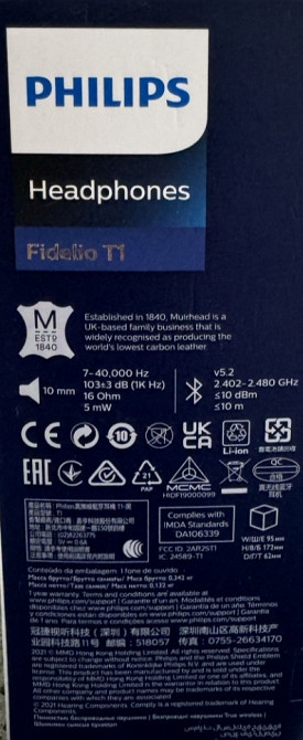 Наушники TWS Philips Fidelio T1 Киев - изображение 2