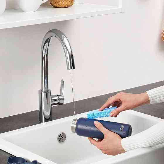 Пляшка для води металева вакуумна ION8 500 мл. Vacuum Insulated, Navy Кам'янське