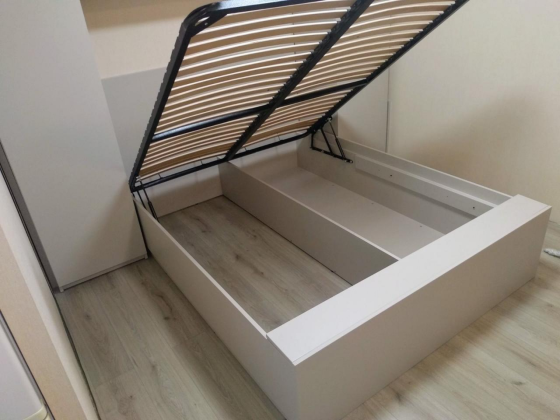 Ортопедичний каркас для ліжка "Преміум" посилений (сірий). на ніжках 160х190 Харків