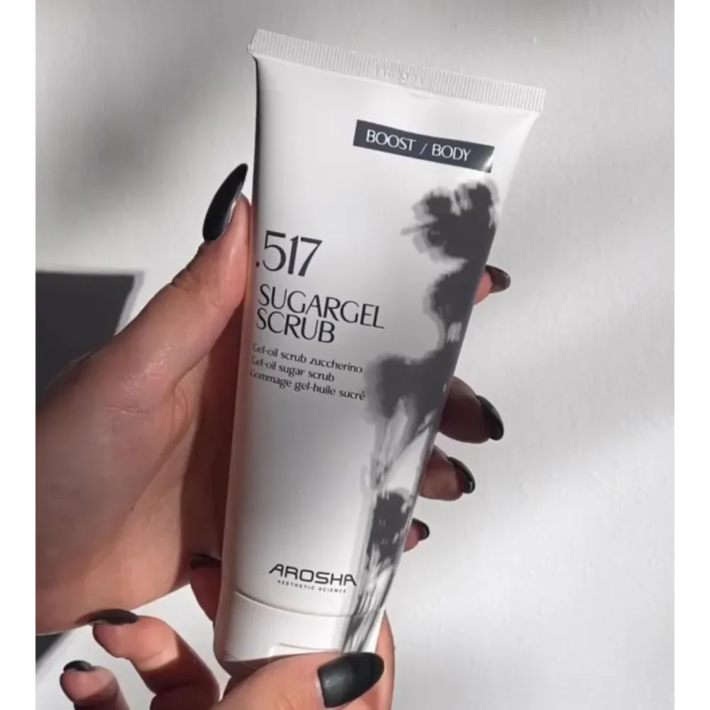 Отшелушивающий гель-масляный скраб с сахаром .517 Sugargel Scrub AROSHA, 200 мл Днепр - изображение 2