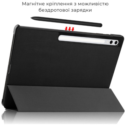 Чехол для планшета AirOn Premium Samsung Galaxy tab S10 Ultra 14.6 2024 + film Black (4822356758484) Винница - изображение 4