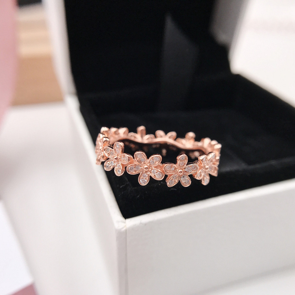 Срібна каблучка   "Вінок з маргариток" 180934CZ MasterSem Київ - фото 6