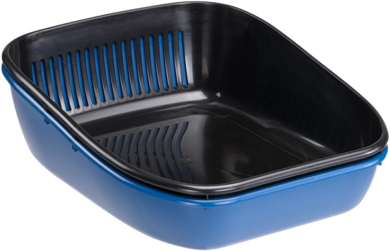Лоток з просіюванням і антибактеріальним покриттям для кішок Ferplast Birda Basic Sanitized (Ферпласт Бірба) Запоріжжя