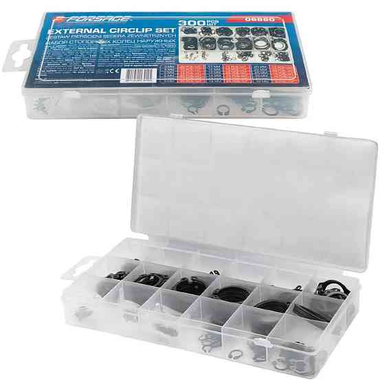 Набор стопорных колец внешних 300шт. FORSAGE F-06880 Одесса