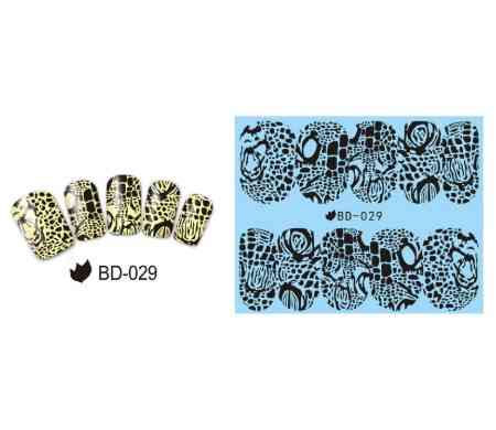 Наклейки для нігтів BD-029 Київ