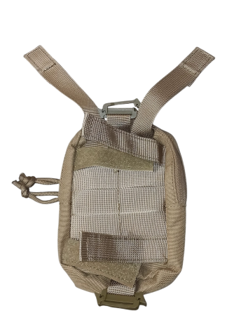 Поясная сумка тактическая мужская 2 кармана 18 на 12 см зеленый Киев