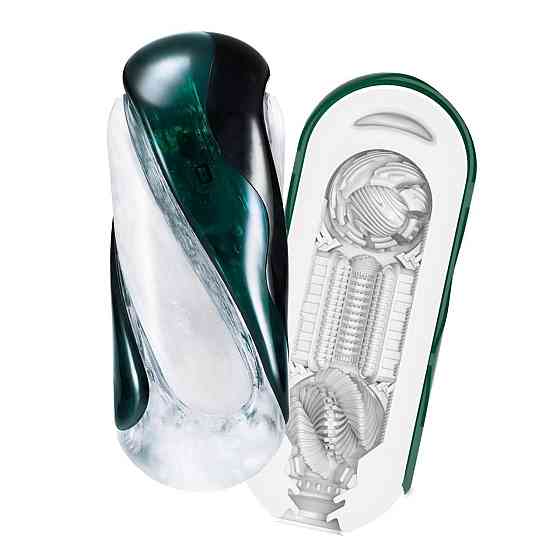 Мастурбатор Tenga Flip 360 Aurora Green Sex Aura Київ