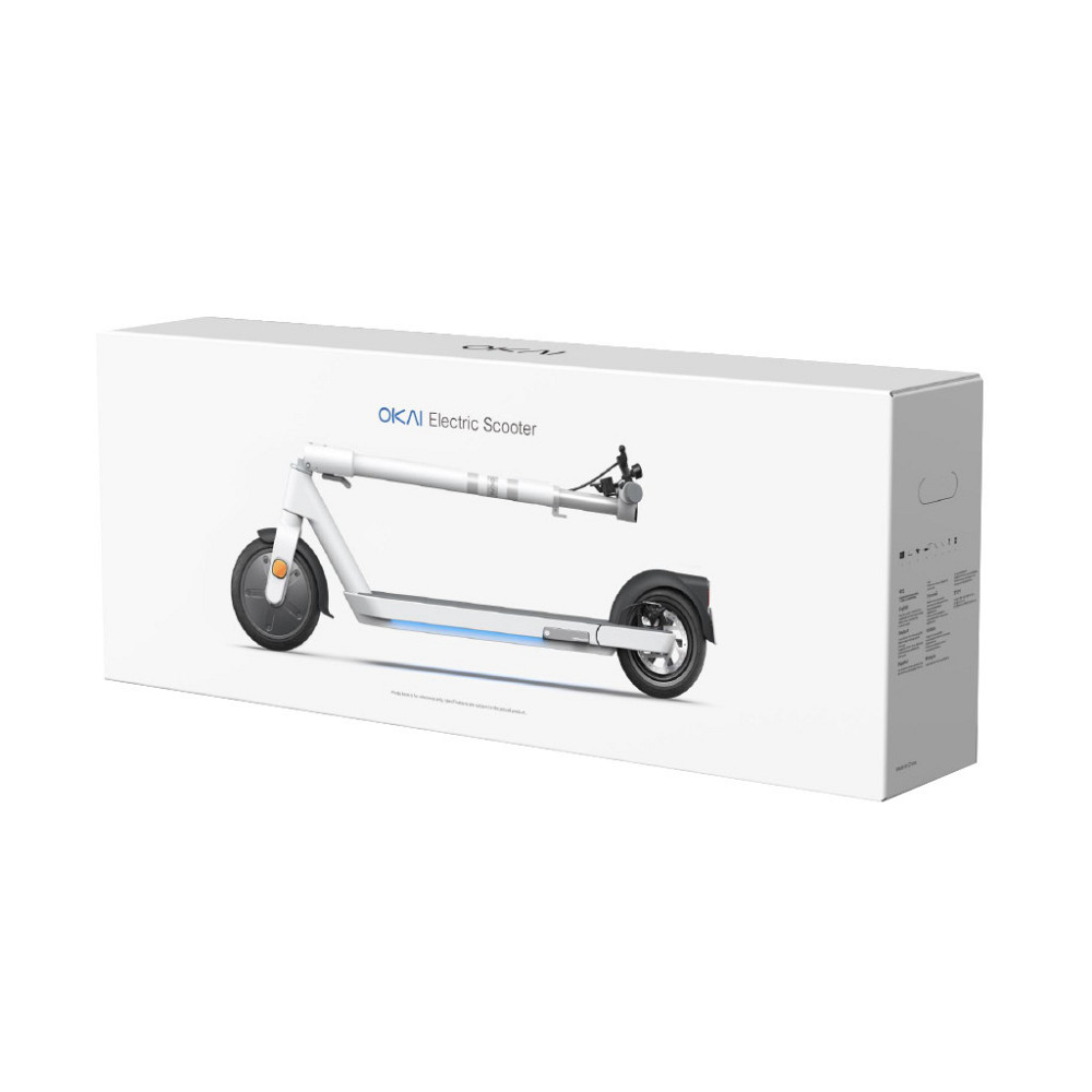 Електросамокат OKAI ES20-NEON Black 9", 300(600)W, 9.8Ah, 40km, 25km\h, 20%, NFC, App, 16kg Київ - фото 2