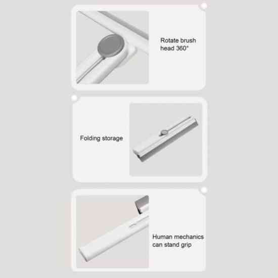 Щётка для мытья окон и стекол складная 27см Винница