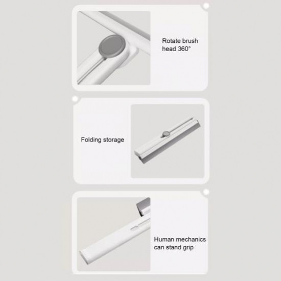 Щітка для миття вікон та скла складана 27см Вінниця - фото 5