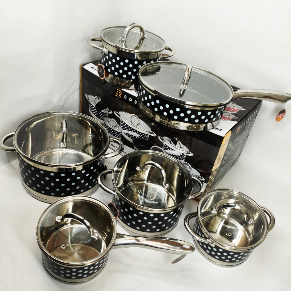 Набор кастрюль с инновационным антипригарным покрытием, Набор кастрюль с крышками для кухни PI-31 Львов - изображение 11