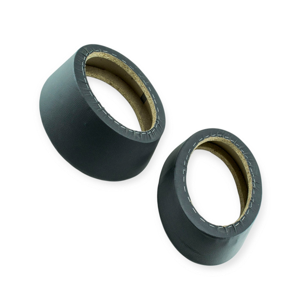 Подіум ОВАЛ (2шт) високий косий сірий шкірозамінник динаміка Мукачево - фото 1