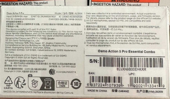 Экшн-камера DJI Osmo Action 5 Pro Essential Combo Standart Combo Новая. Харьков - изображение 3