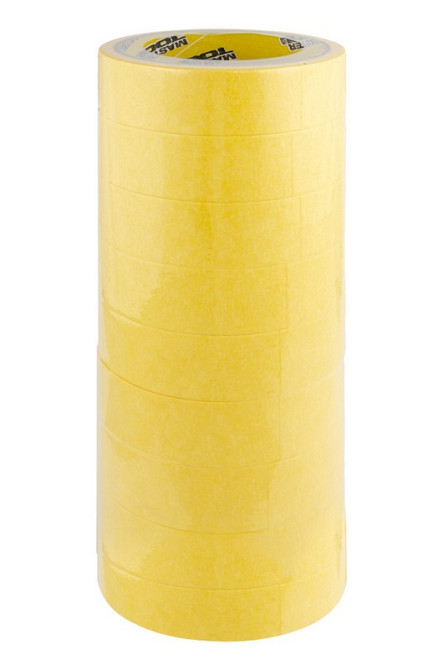 Стрічка малярна універсальна MASTERTOOL GripBond Easy 30 мм×15 м жовта 79-9902 Коломия - фото 2