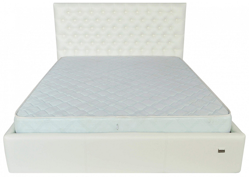 Ліжко Cambridge Comfort 120 х 200 см Boom 01 З підйомним механізмом та нішою для білизни Білий Дніпро - фото 11