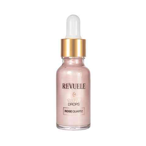 Краплі для сяйва обличчя Рожевий кварц Revuele 20 мл Київ