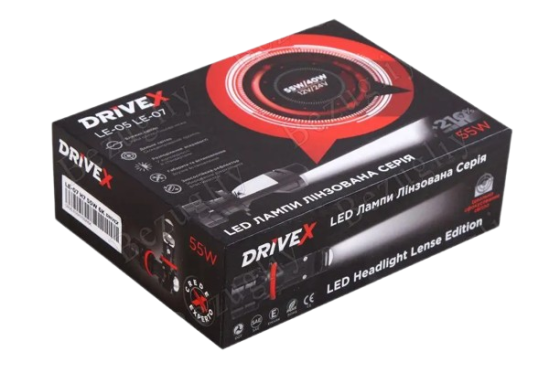 Лампа диодная   H7 12-24В с линзой 8000лм/6000К/55Вт/CSP3570 Decker с кулером +CAN-модуль Винница