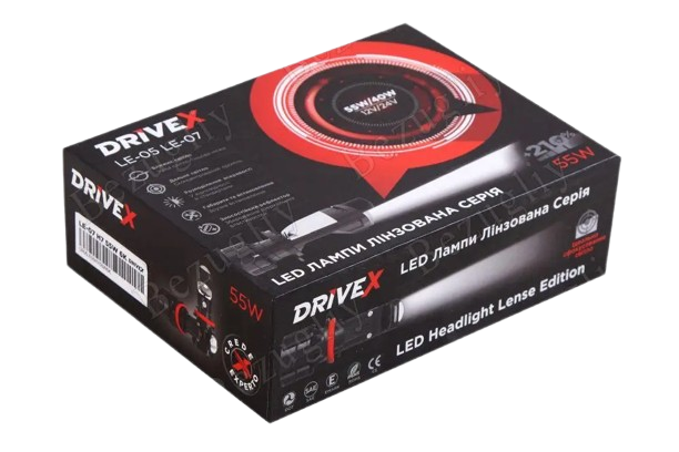 Лампа диодна H7 12-24В з лінзою 8000K/55Вт/CSP3570 Decker з кулером +CAN-модуль Вінниця - фото 2