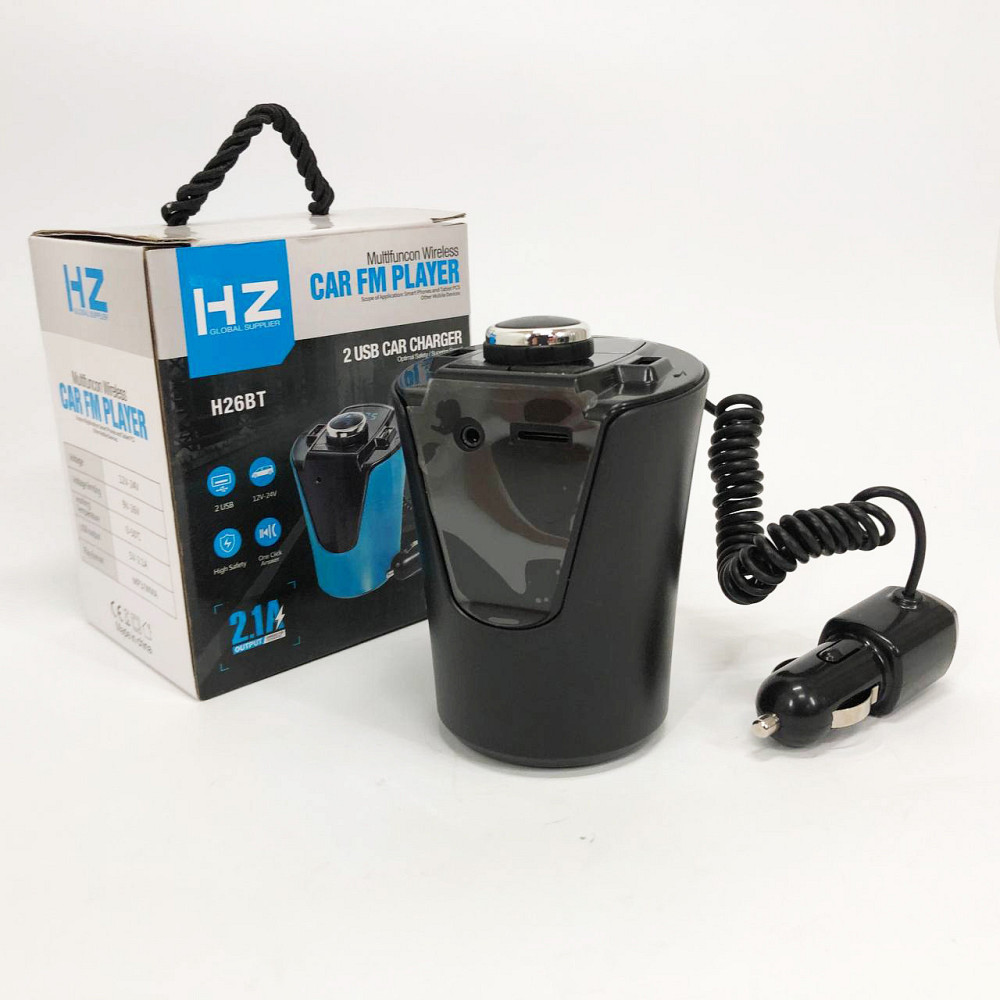 Универсальный fm-модулятор для автомобиля H26+BT BX6, Качественный фм модулятор, Блютуз VB-416 фм трансмиттер Киев - изображение 9