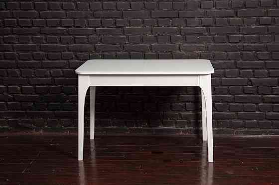 Стіл Фієста (110+35)*70, білий/білий Київ