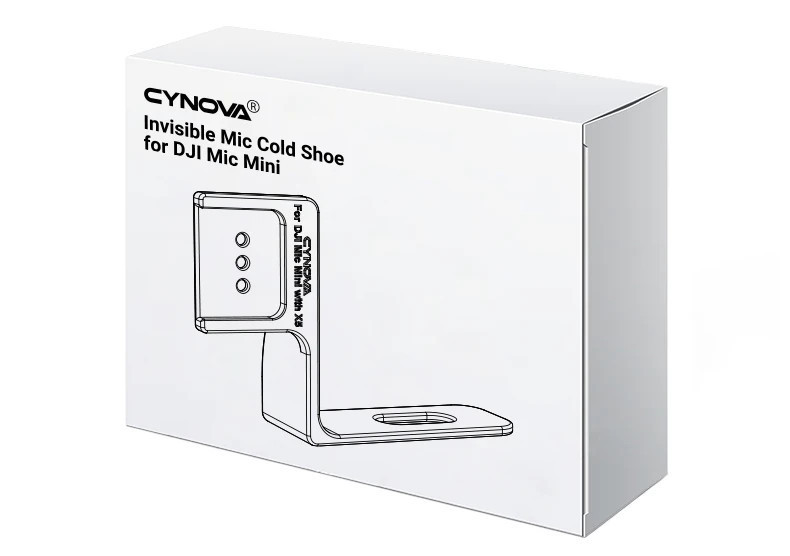 Кріплення для DJI Mic Mini на Insta360 X5 невидиме Cynova C-X5-CS03 Київ - фото 4