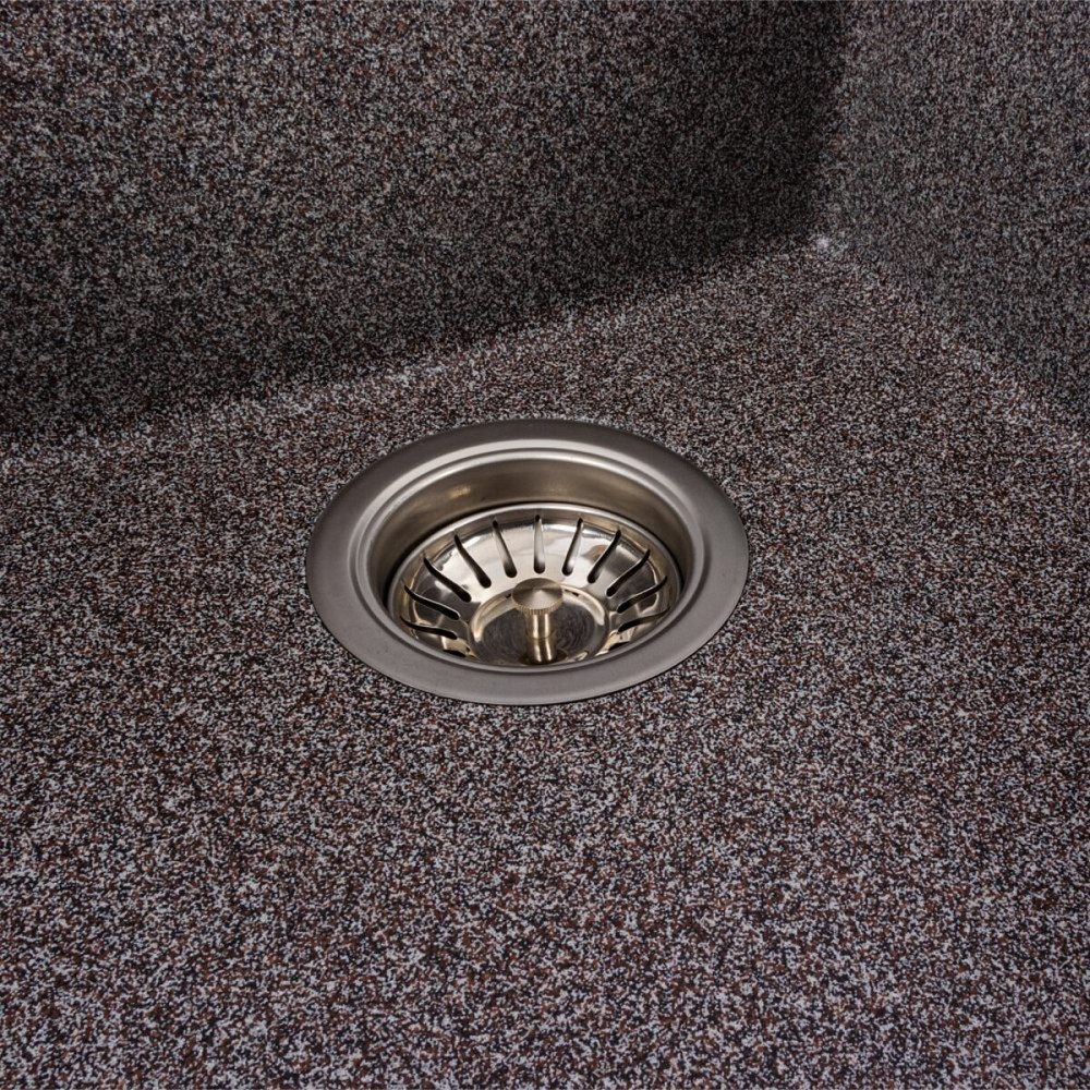 Гранітна мийка для кухні VALESO ROXY 3744 матова Мікс Коломия - фото 6