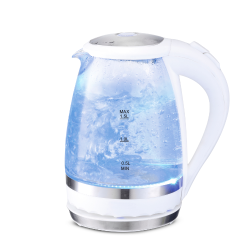 Електрочайник 1,5л з синім LED-підсвічуванням 1701A KAMILLE Житомир - изображение 1