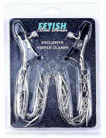 Зажимы для сосков Fetish Boss Series - №10 Exclusive Nipple Clamps, BS6100018 Sex Aura Киев
