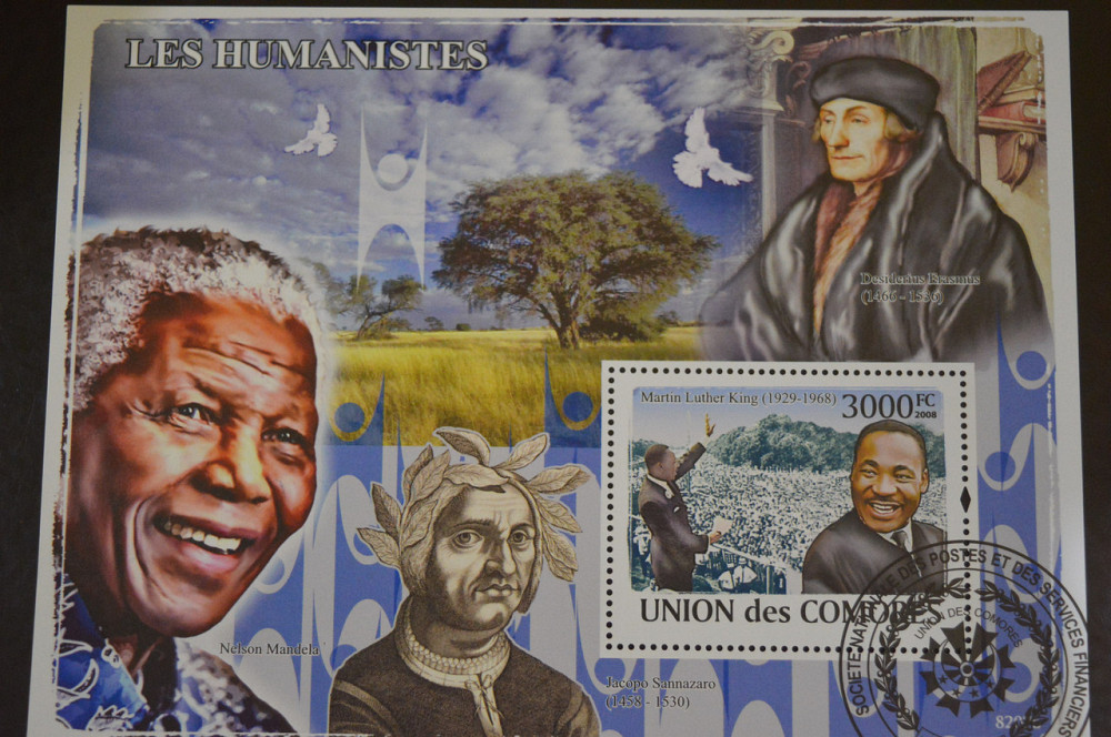 Коморы. Марки. История. Личности. Блок. 2009 год (В-5) Полтава - изображение 1