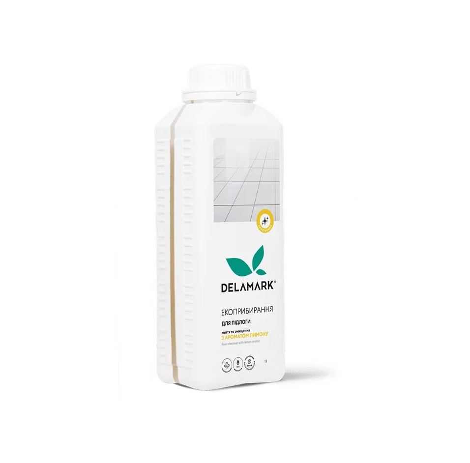 Средство для мытья пола с ароматом лимона DeLaMark 1 л Киев - изображение 1