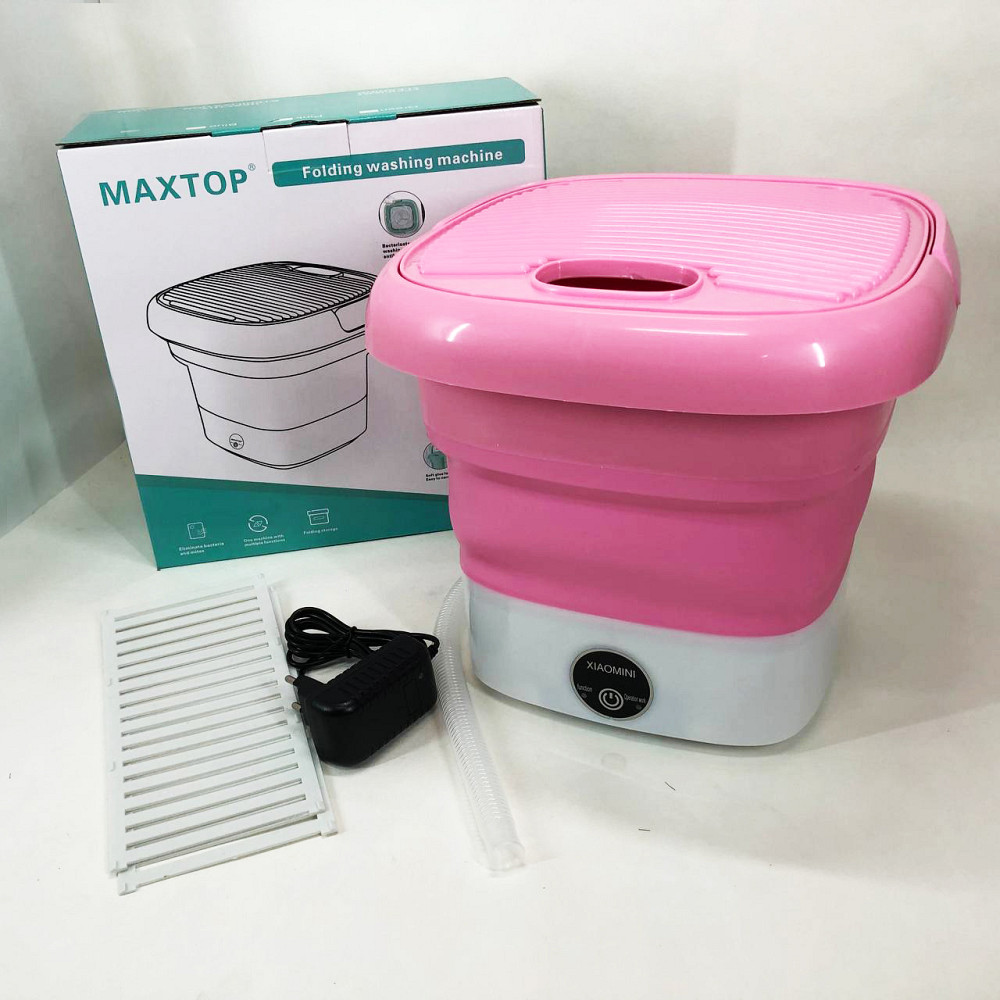 Складна пральна машина MAXTOP, Малогабаритна пральна машина, Портативна пралка відро MP-29 Львів - фото 10