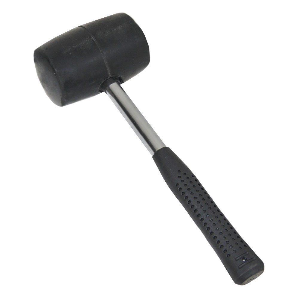 Sigma Киянка резиновая чёрная 680г металлическая обрезиненная рукоятка SIGMA (4317491) Коломия - фото 6