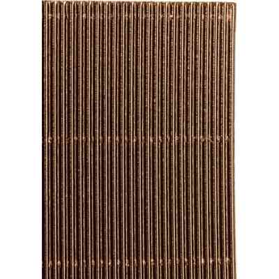 Цветной картон Maxi A4 Гофрокартон металлизированный 21х29,7 см коричневый (MX61910) Винница