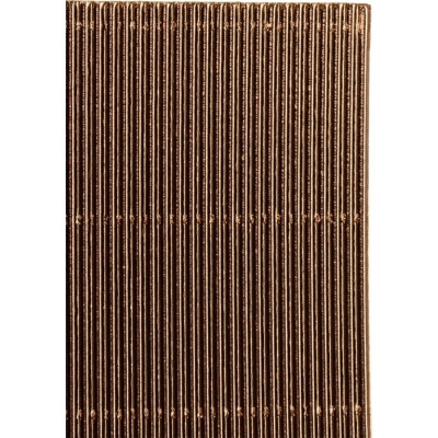 Кольоровий картон Maxi A4 Гофрокартон металізований 21х29,7 см коричневий (MX61910) Вінниця - фото 2