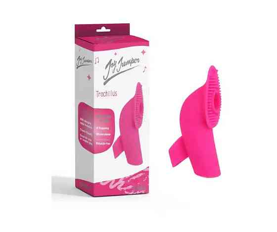 Клиторальный стимулятор с мини-язычком Chisa Joy Jumper Trochilus, розовый Sex Aura Киев