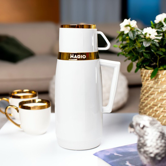 Термос питний туристичний Magio MG-1050W 1 л, термос, Подорожній термос, Термочашка SC-818 для чаю Київ - фото 9