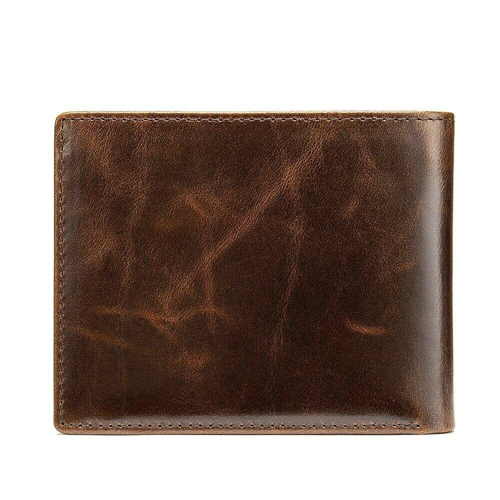 Портмоне шкіряне компактне 20240 Vintage Коричневе Київ - фото 3