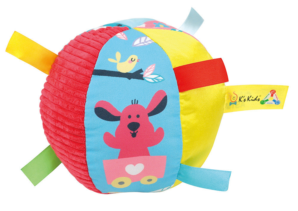 Брязкальце Ks Kids М'яч м'який (KA10805-OB) (6603095) Київ - фото 2