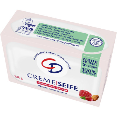 Тверде мило CD Ягоди та Мигдальне молоко 100 г (4045612009474) Вінниця - фото 2